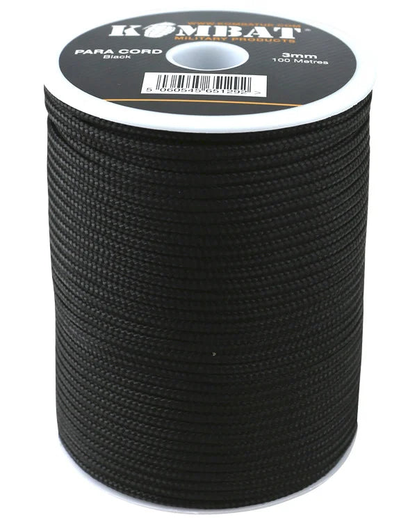 Paracord – 100m Reel x 3mm