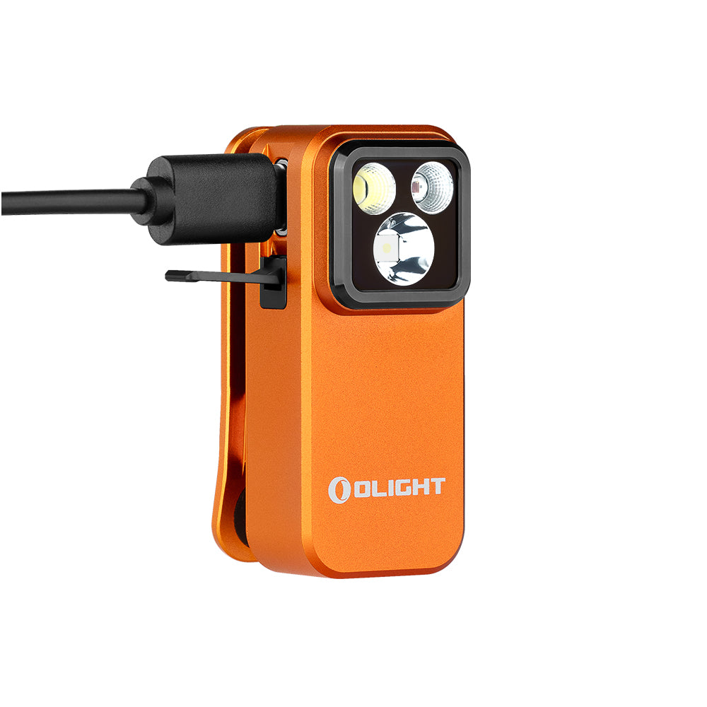 O Light - Oclip Pro Clip Light with Floodlight & Spotlight & Red Light