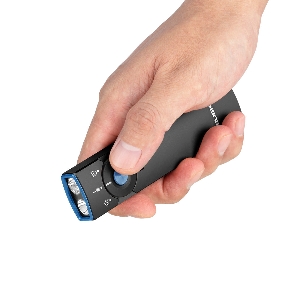 O Light - Arkfeld Pro Flat EDC Torch with LED Light & UV & Laser