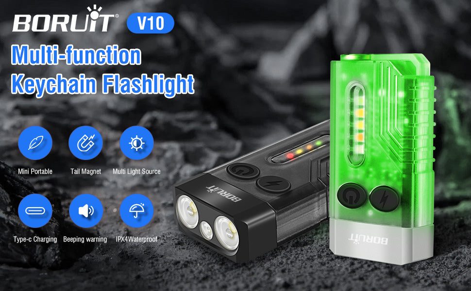 EDC Multi-Function Mini Flashlight