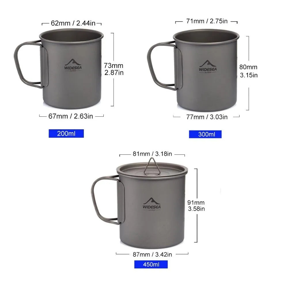 Titanium Camping Mug
