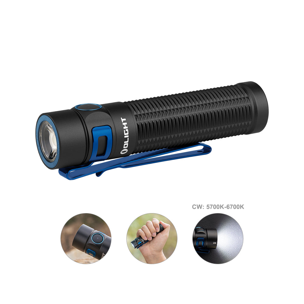 O Light - Baton 3 Pro Max 2500 Lumens Powerful EDC Torch