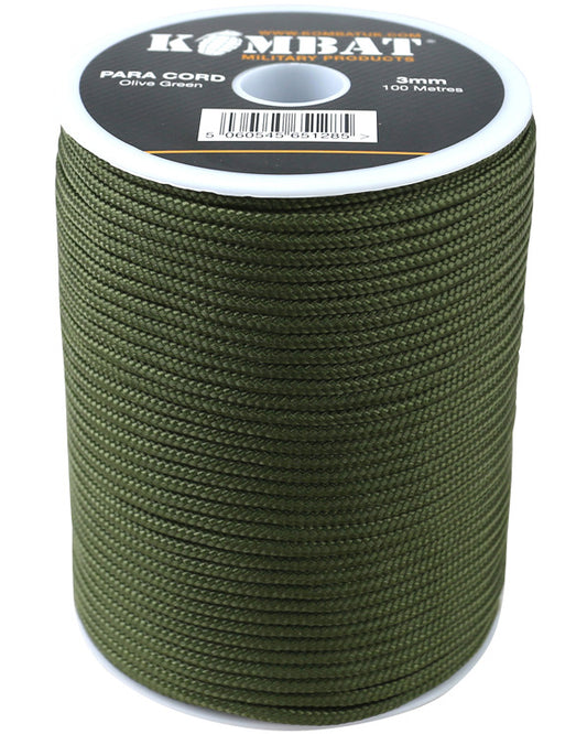 Paracord – 100m Reel x 3mm