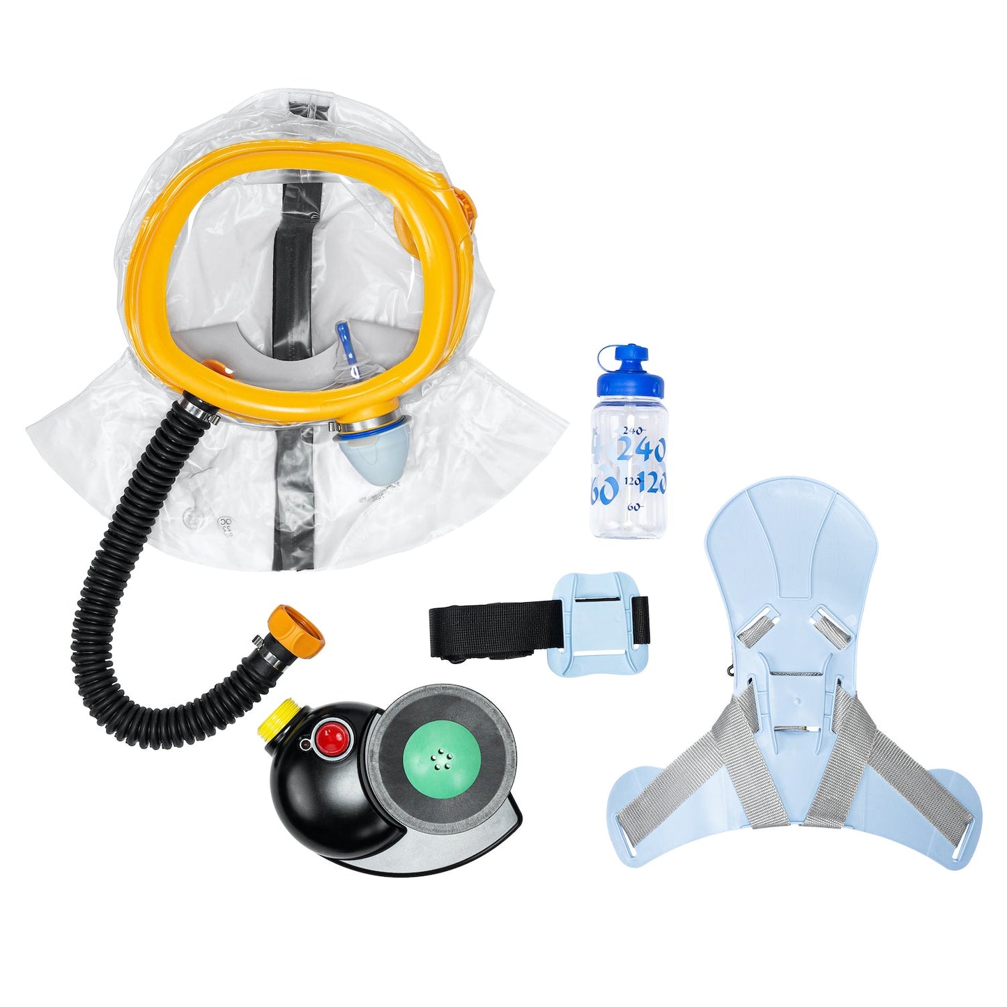 MIRA Safety - CM-3M CBRN Kids Gas Mask Respirator with PAPR