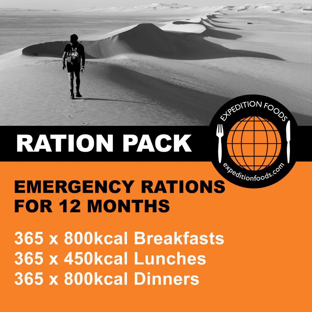 Emergency Survival Rations - 1 Year