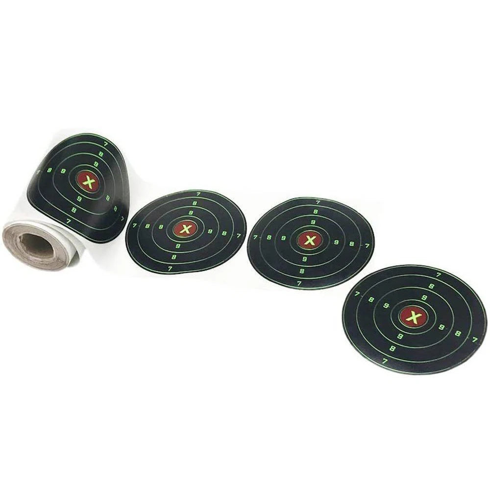 4inch 100Pcs Roll of sticker shooting targets