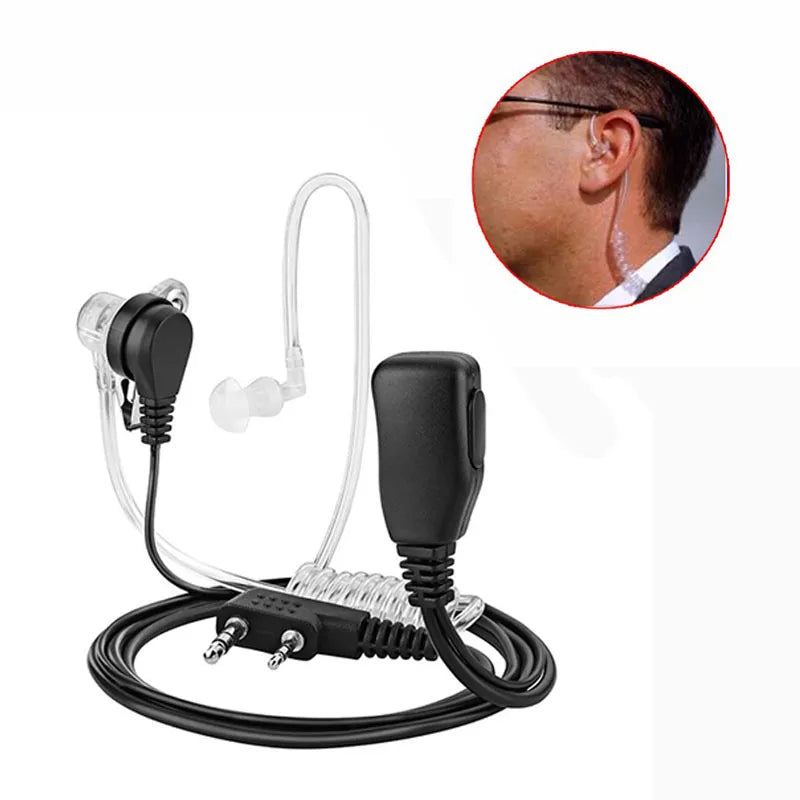 2 Pin Covert Radio Mic/Headset