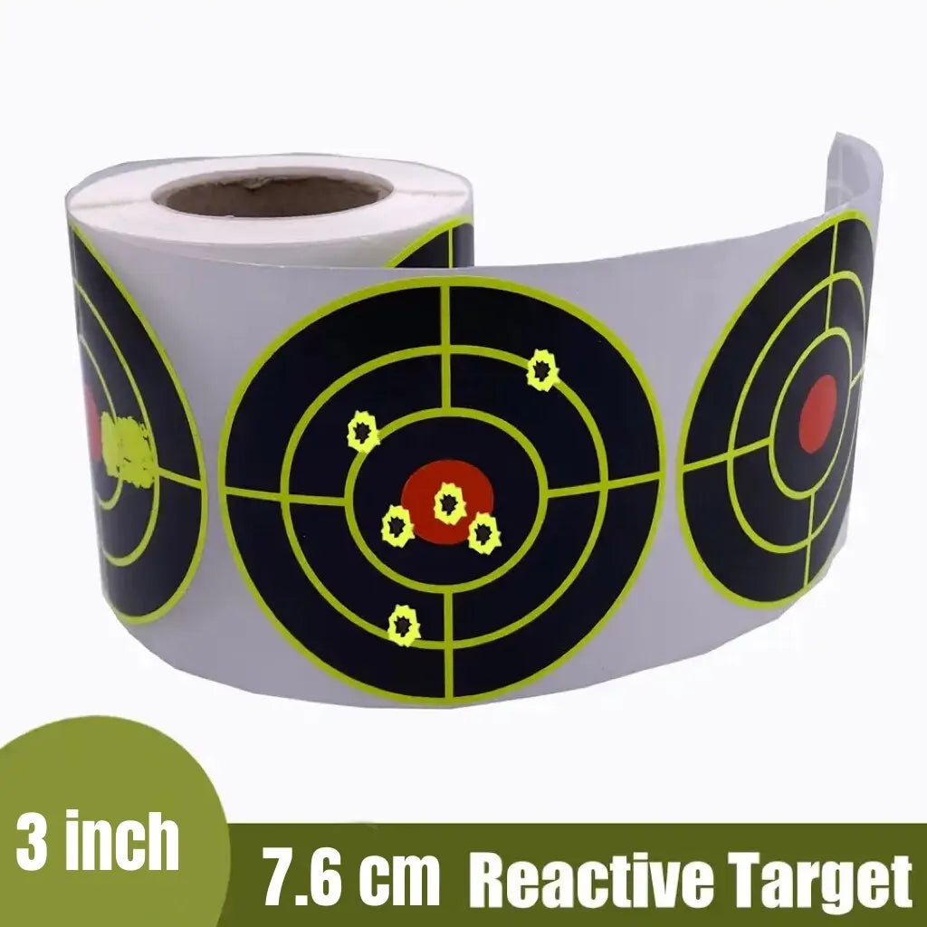 200Pcs Self Adhesive Shooting Target Sticker 7.6cm