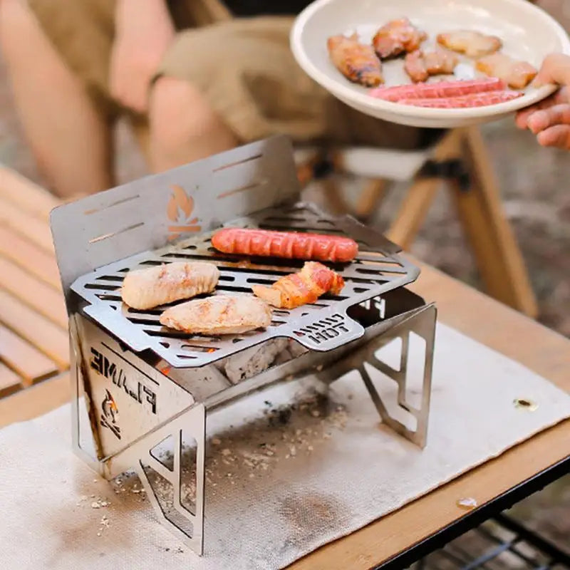 Small Foldable Camping Grill