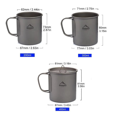 Titanium Camping Mug