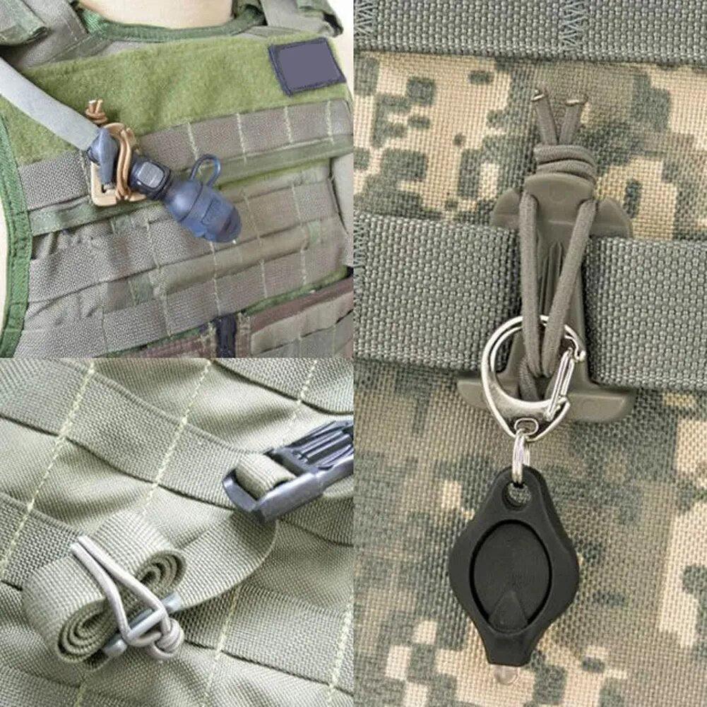 2/5Pcs Molle Organiser clips