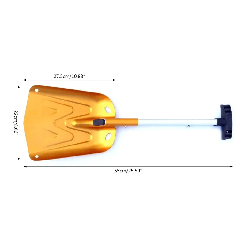 Folding Metal Snow Shovel