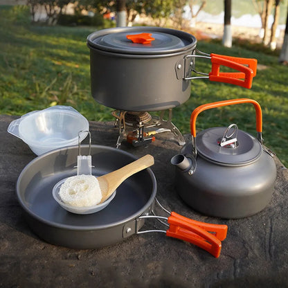 Outdoor/Camping Aluminium Cookware Set