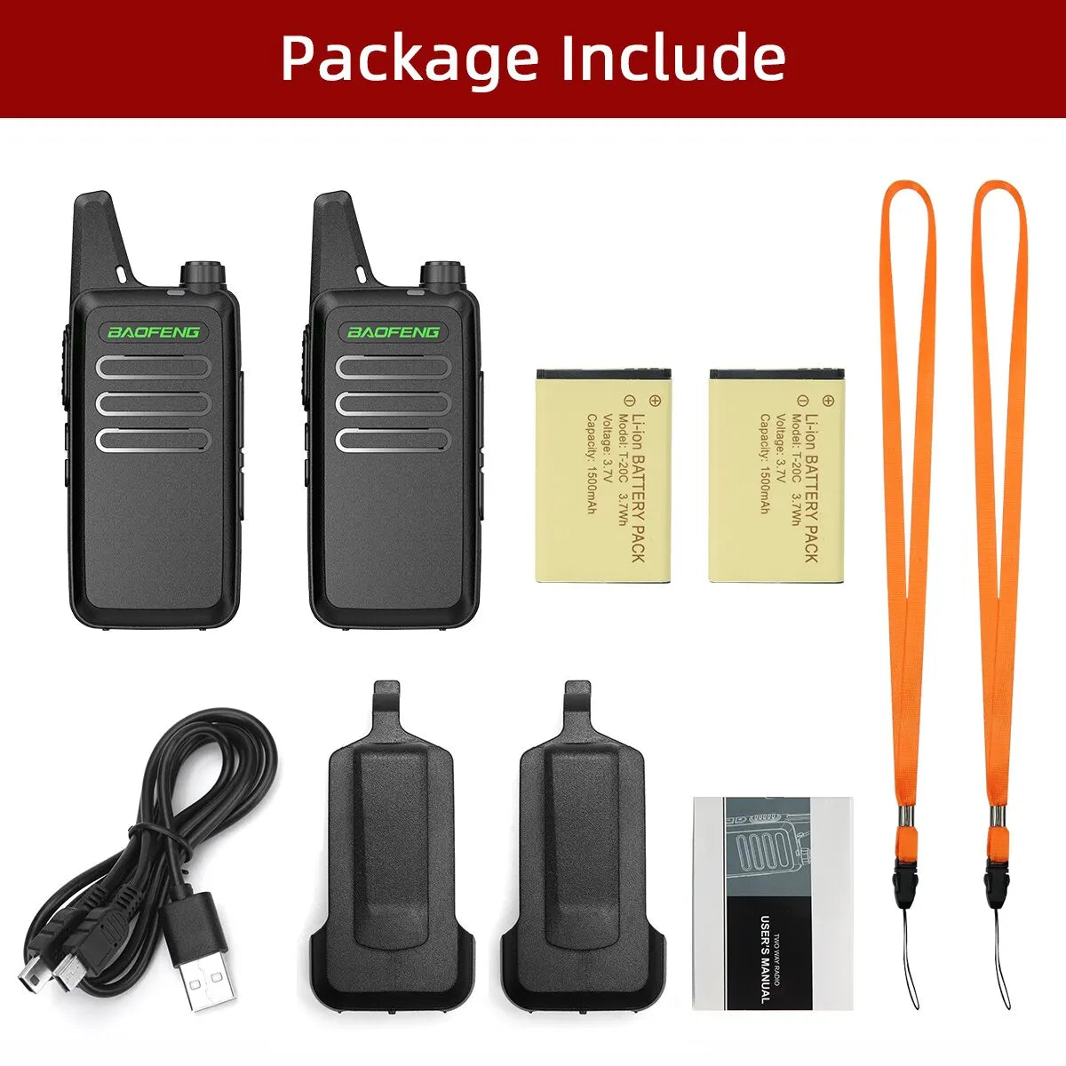 2 Way Radio - Baofeng BF-T20