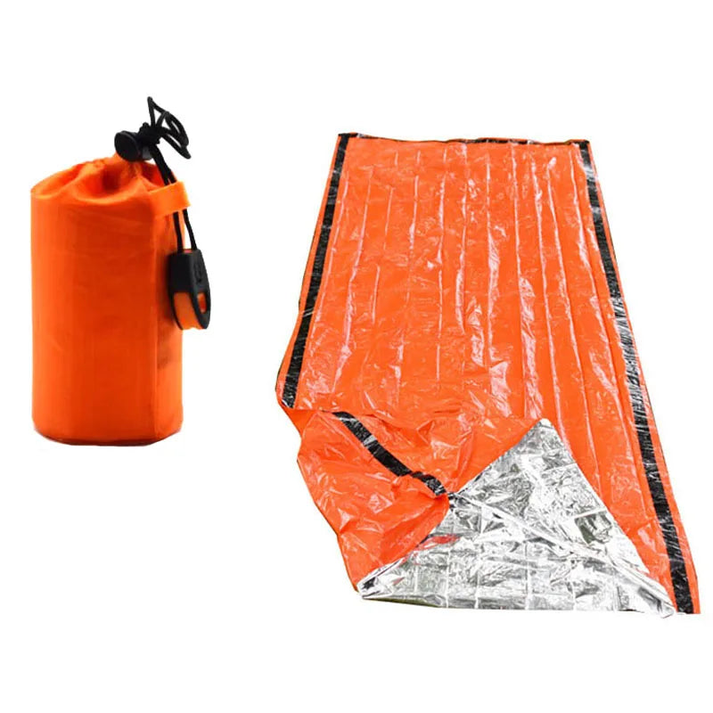 Emergency Mylar sleeping bag / tent