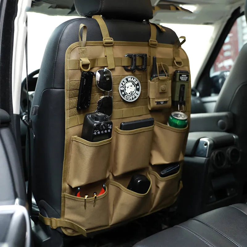 Universal Tactical Car Seat Organiser