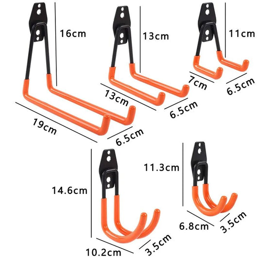 Heavy Duty Garage Wall Hooks / Organisers