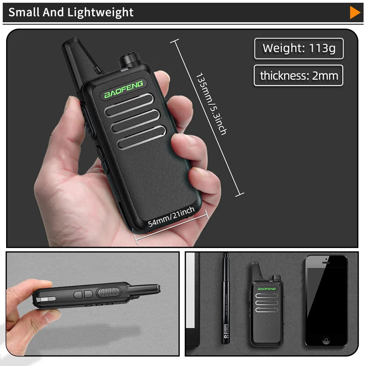 2 Way Radio - Baofeng BF-T20