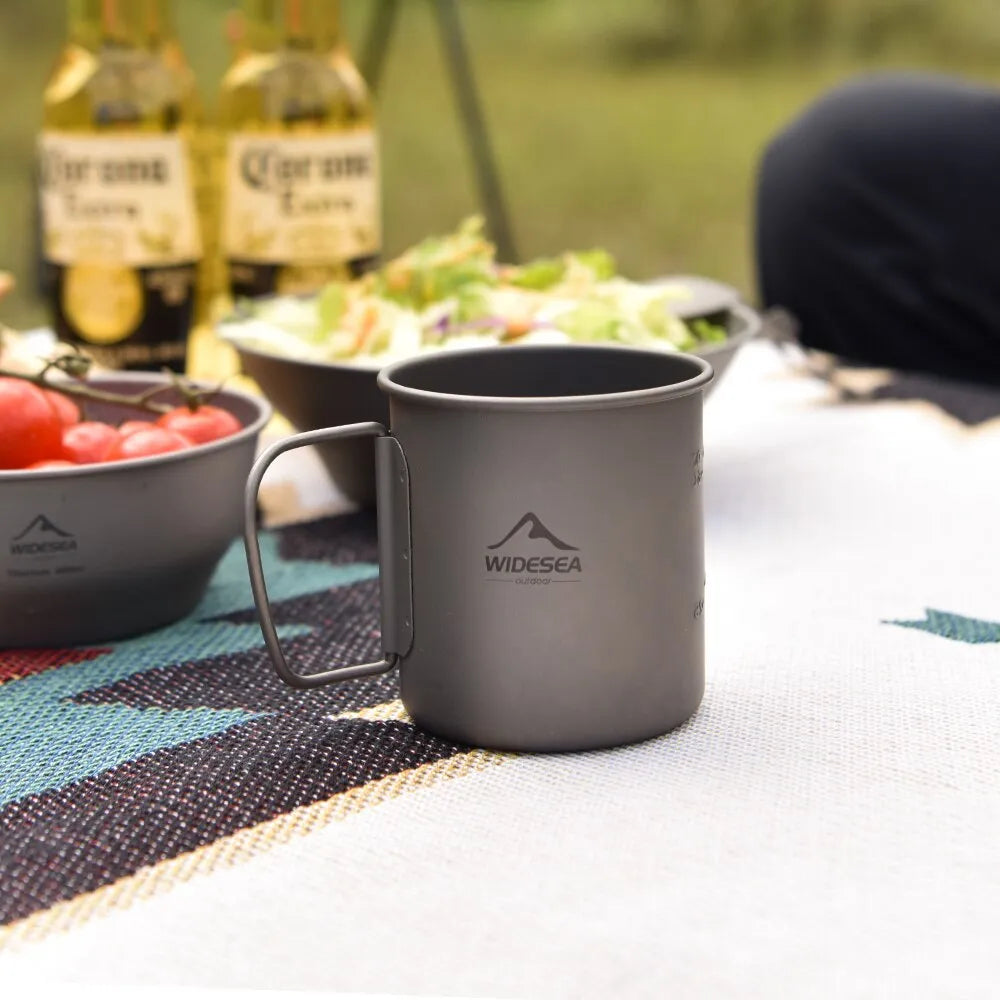 Titanium Camping Mug