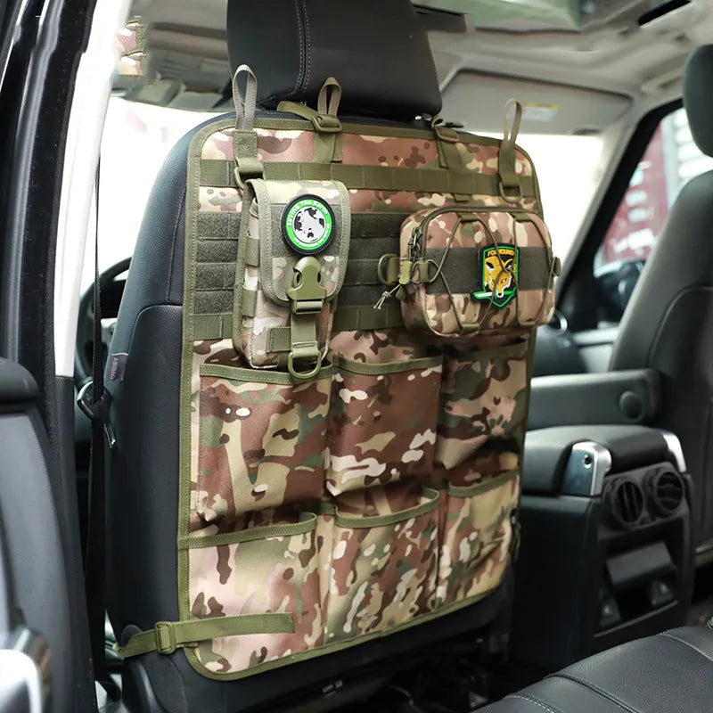 Universal Tactical Car Seat Organiser