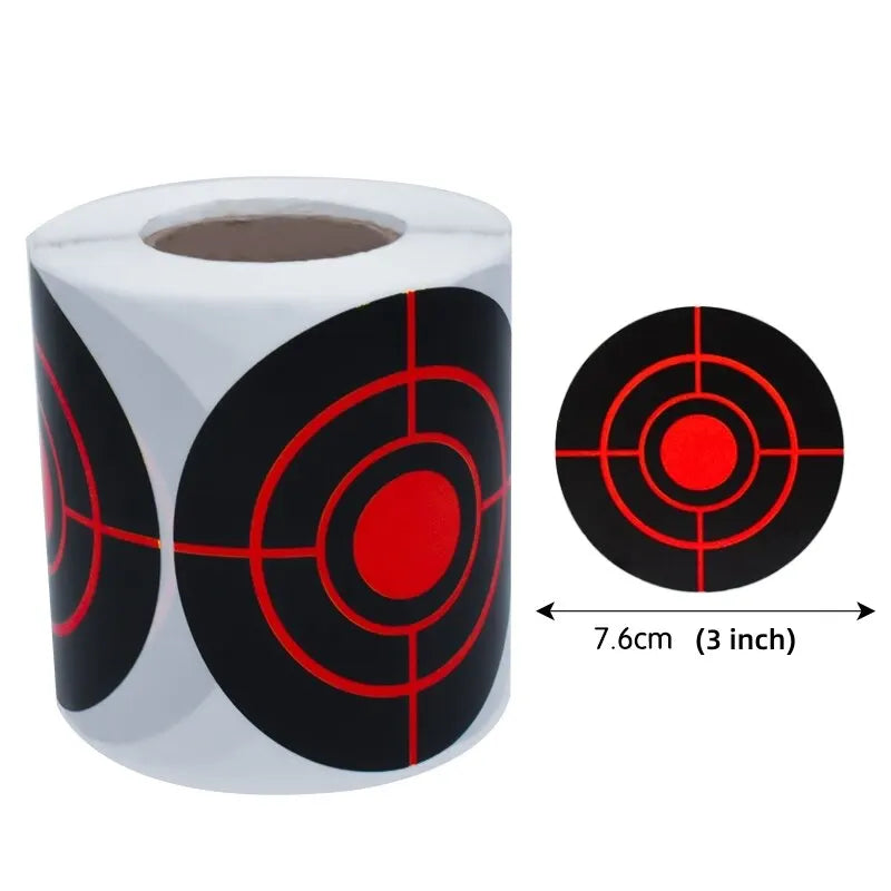 Shooting Position Sticker 200Pcs Self Adhesive Shooting Target Sticker 7.6cm – Tactical Preps UK