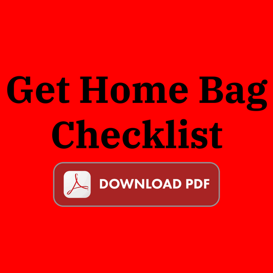 Preppers Guide - Get Home bag checklist - Download